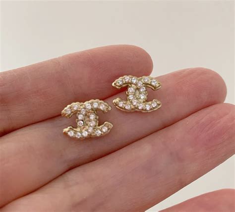 coco chanel earrings studs